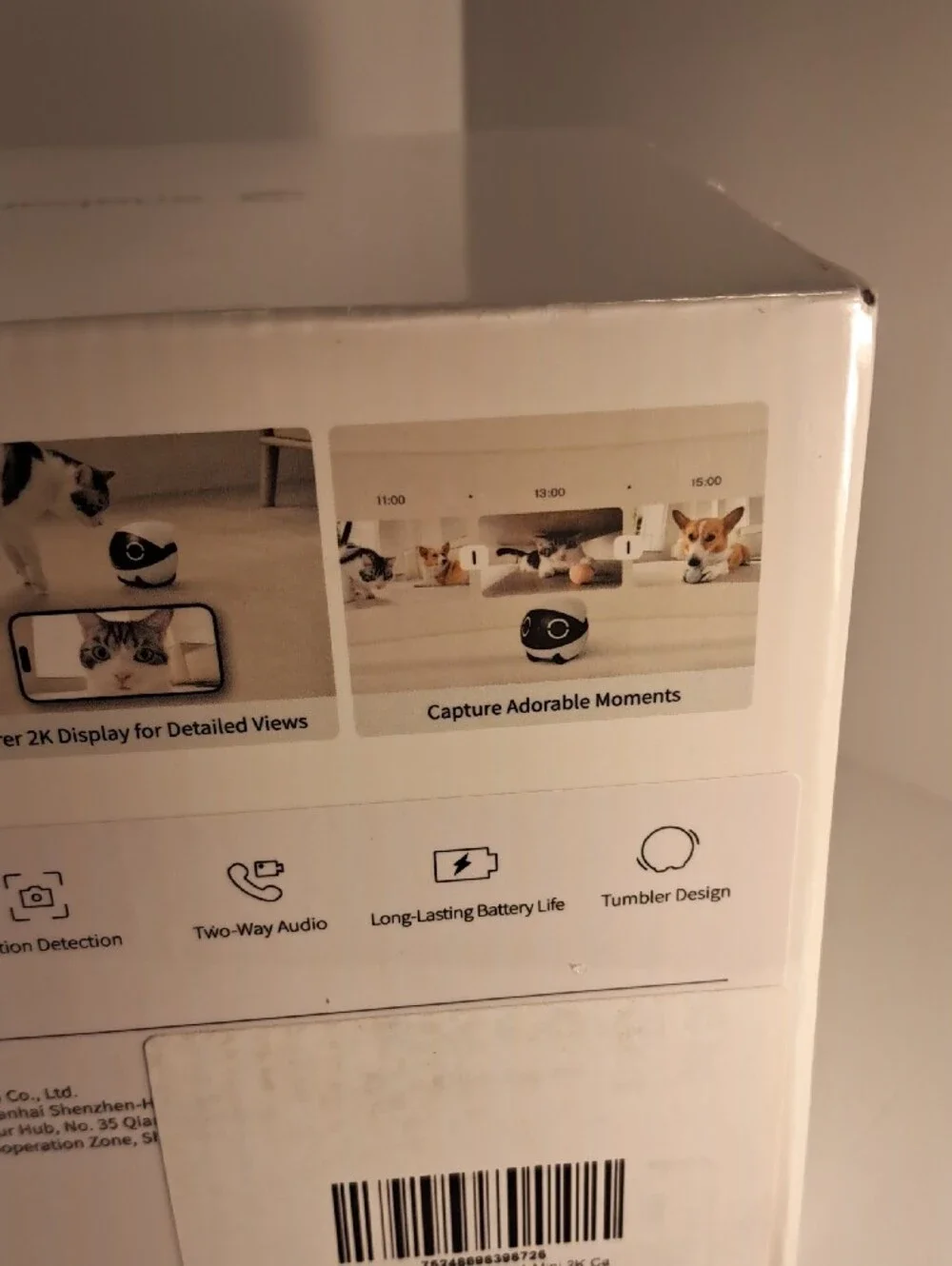 ROLA Mini Companion Robot - Pet Monitor